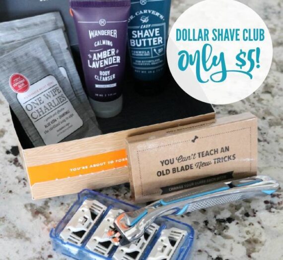 Dollar Shave Club Starter Set only $5 Right Now + FREE Shipping!