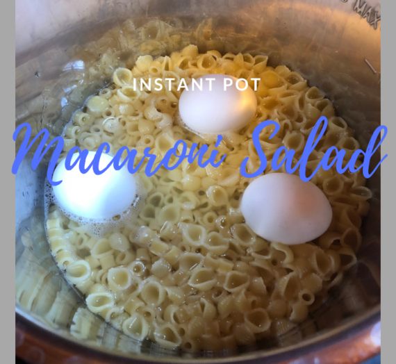 Instant Pot Macaroni Salad
