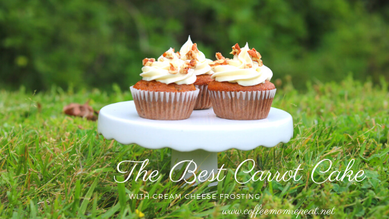 The Best Carrot Cake Cupcakes with Cream Cheese Frosting