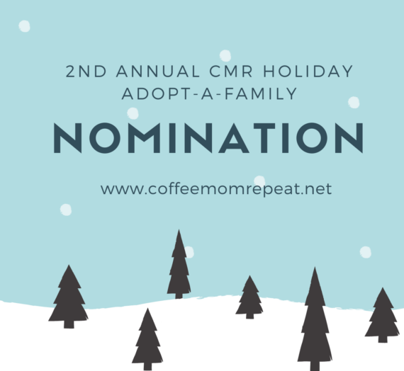 Second Annual CMR Holiday Adopt-A-Family Nominations